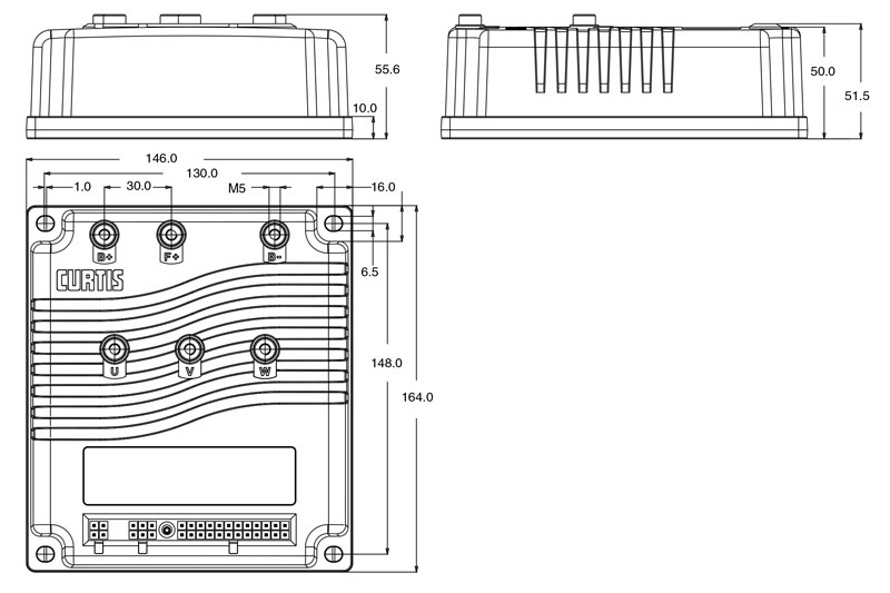 Curtis Instruments - AC Motor 1268