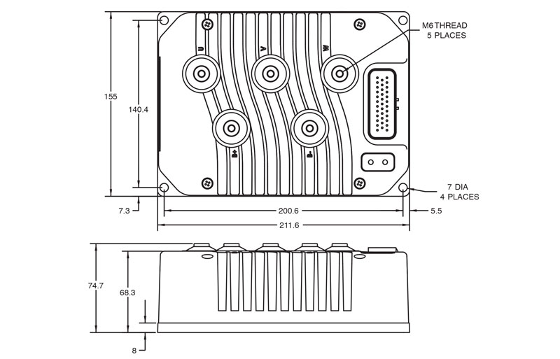 Curtis Instruments - AC Motor 1234